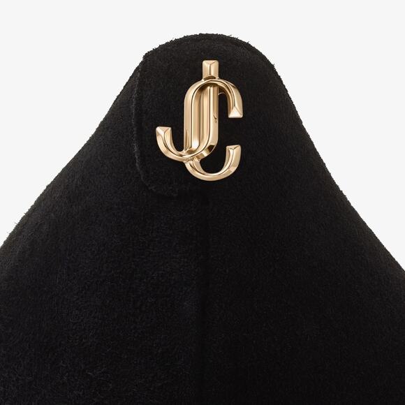 Jimmy Choo “Romy 60” Black Suede Pumps – Size 37.5 EU - Picture 3 of 11